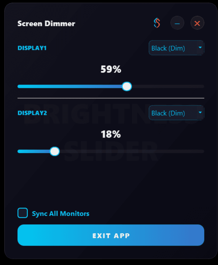 BrightnessSlider